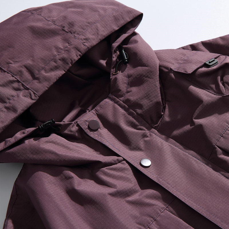 Fake Two-Piece Windproof Outdoor Jacket